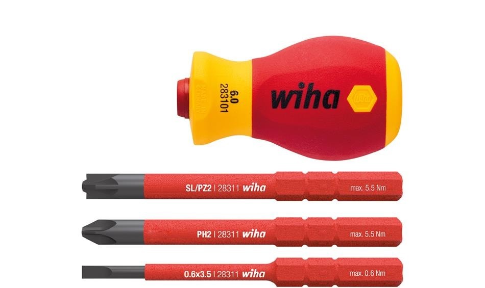 Wiha 41230 Wkrętak z uchwytem slimVario 4-cz.