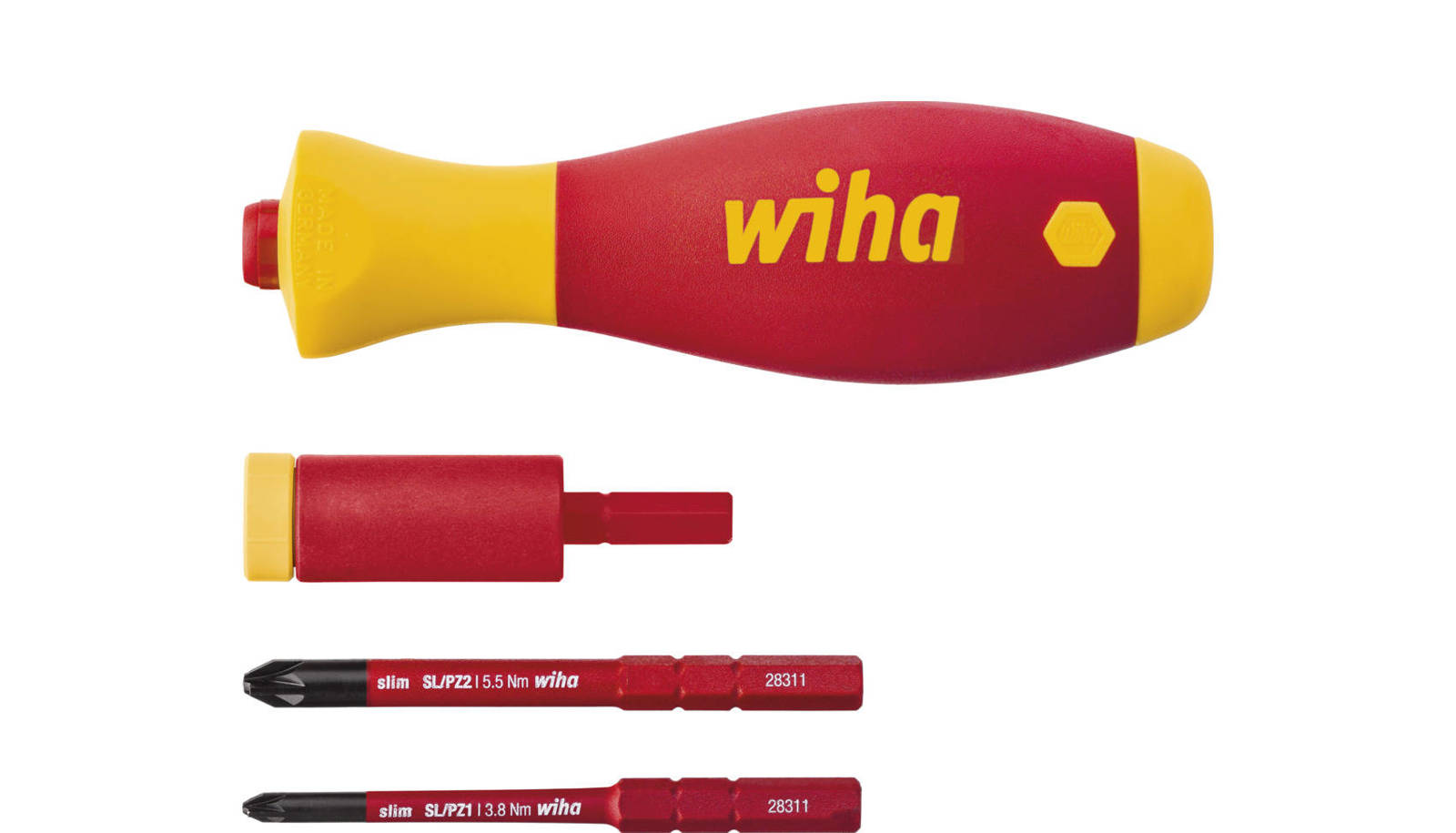 Wiha 41477 Rękojeść SoftFinish slimVario 2,0Nm