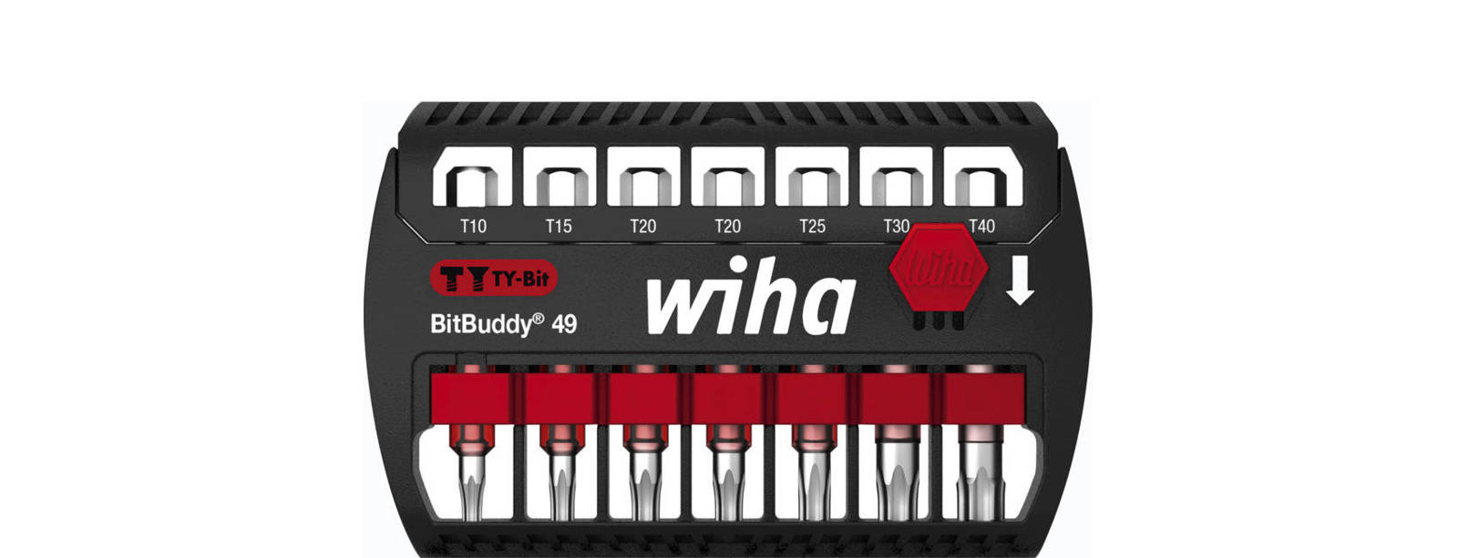 Wiha 42115 Bity Torx TY 49mm BitBuddy T10-T40 8cz.