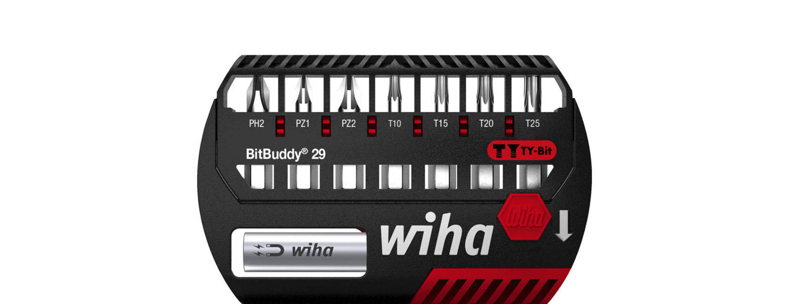 Wiha 42138 Zestaw bitów TY 29 mm PH PZ TORX 9cz.