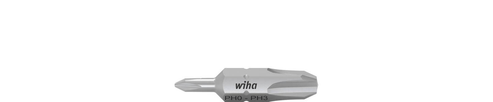 Wiha 43860 Bity Phillips PH0-PH3 1/4cala 10szt