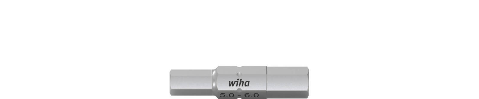 Wiha 43865 Bity Hex 5,0/6,0 mm 30mm 1/4cal 10szt