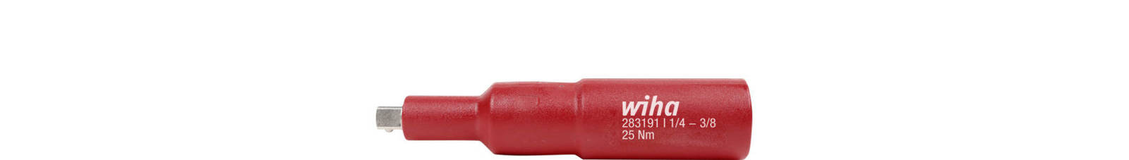 Wiha 44355 Izolowany adapter czworokątn 3/8 na 1/4