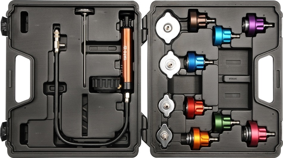 Yato YT-0672 Zestaw diagnostyczny do chłodnic 14el