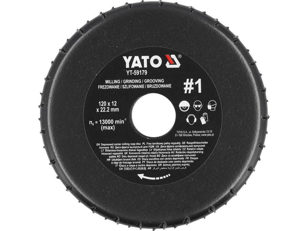 Yato YT-59179 Tarnik Czołowy 120X12 Na Szlifierkę