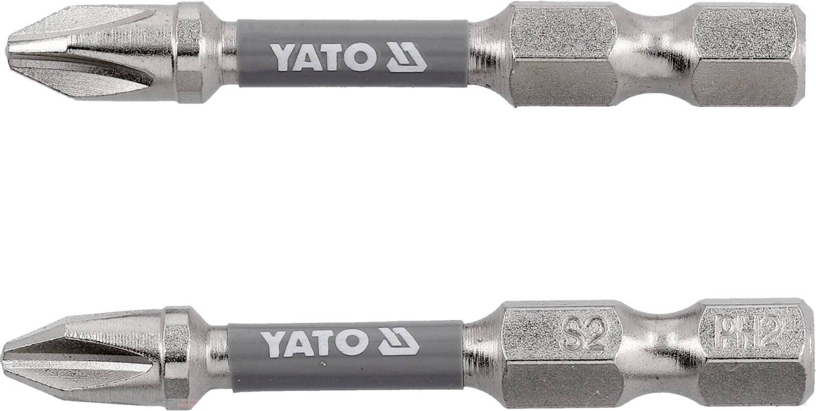 Yato YT-78021 Bity 1/4"x50 mm PH2 2szt Ni