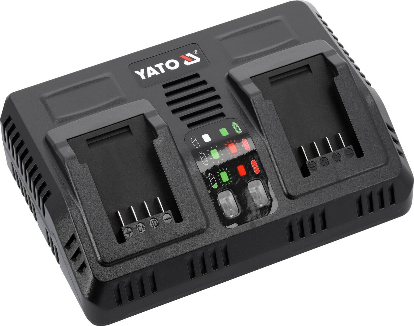 Yato YT-828501 Inteligentna ładowarka podwójna 18V