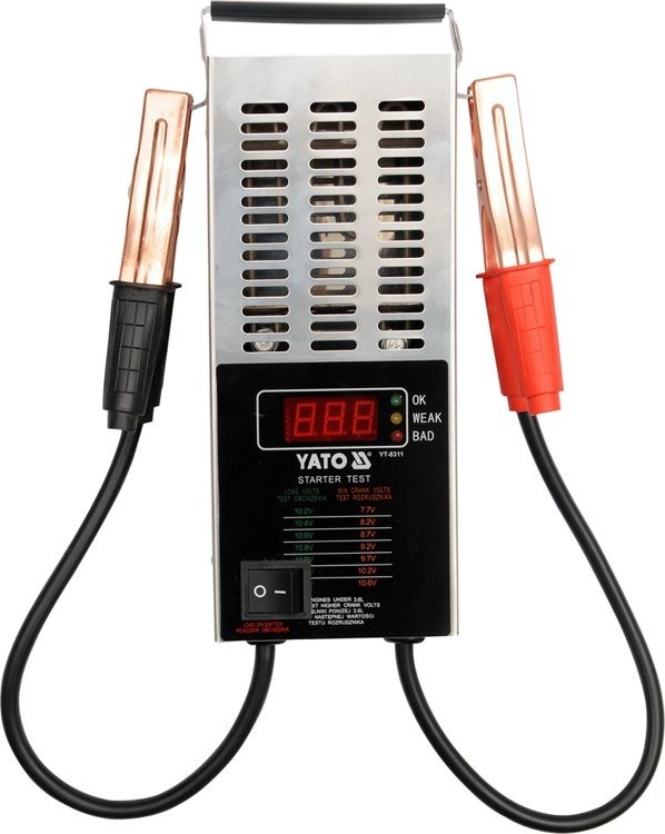 Yato YT-8311 Tester akumulatorów cyfrowy 12V